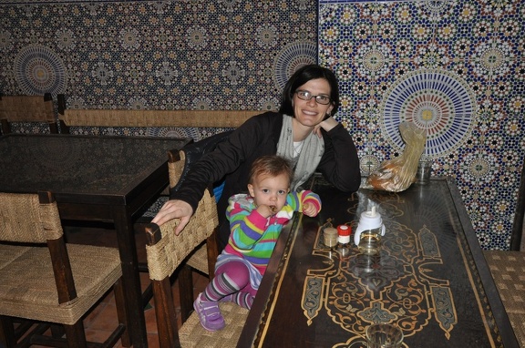 first dinner in Marrekesh